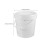 Household Paint Bucket Met Wit HDPE 10L 3
