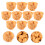 10 Popcorn Simulato, Crocchette Fritte, Mini 11