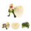 Organizer Resin Dino Penhouder En Pennenbak 3