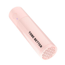 Portable Shoe Deodorizer For Footwear Pink Compact Electric Odor Eliminator For Shoes Boots Sneakers