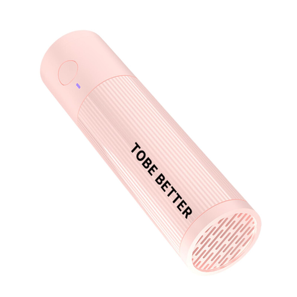 Portable Shoe Deodorizer For Footwear Pink Compact Electric Odor Eliminator For Shoes Boots Sneakers