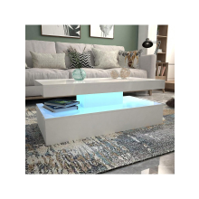 High Gloss LED Coffee Table For Living Room