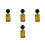 4 Pezzi Bottiglie 30 Ml con Spruzzatore per 5