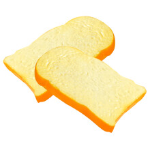 2 Sztuki Pu Fałszywy Tost Model Symulacja Naprawdę Wyglądamy