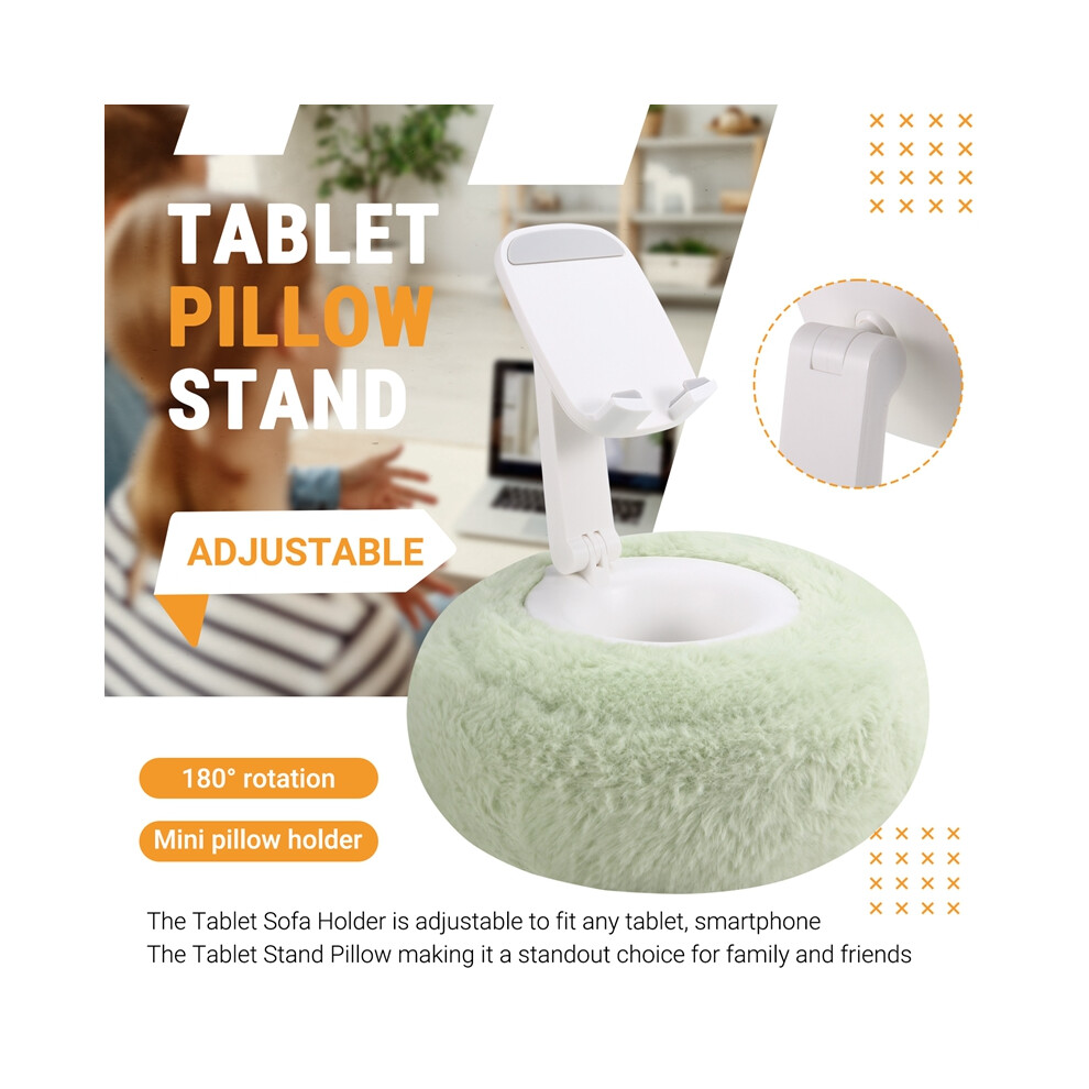 Adjustable For Pillow Stand Reading Support With Fuzzy Bowl 360 Phone 4852170432749