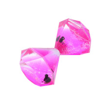 diamant sanduhr ölsanduhr flüssigkeits-timer tischdekoration geschenk pink