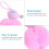 3St Badbal Roze Waspons Voor Thuis Douchen 10