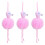 3St Badbal Roze Waspons Voor Thuis Douchen 2