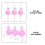3St Badbal Roze Waspons Voor Thuis Douchen 8