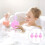 3St Badbal Roze Waspons Voor Thuis Douchen 5