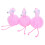 3St Badbal Roze Waspons Voor Thuis Douchen 4