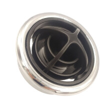 1 Stuks Auto Uitlaat Rv Accessoire Abs Ronde Sockel