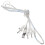 Fencing Foil Handdraad Masker Lijn Professionele Uitrusting 7