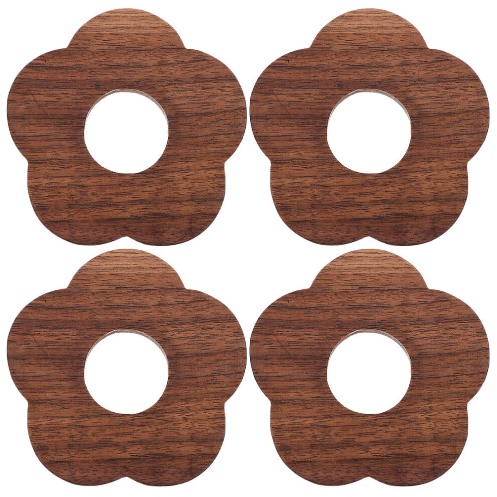 4 Sztuki Kwiatowy KształT PodkłAdka Pod FiliżAnkę Z-image