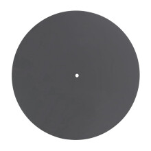 Acrylic Turntable Mat 12-Inch Slipmat Black Static-Reducing Noise-Reducing Replacement Platter For Record Player