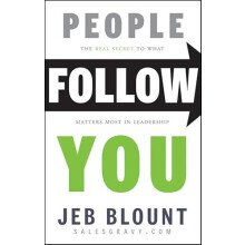 People Follow You by Jeb SalesGravy.com Blount Hardcover Book