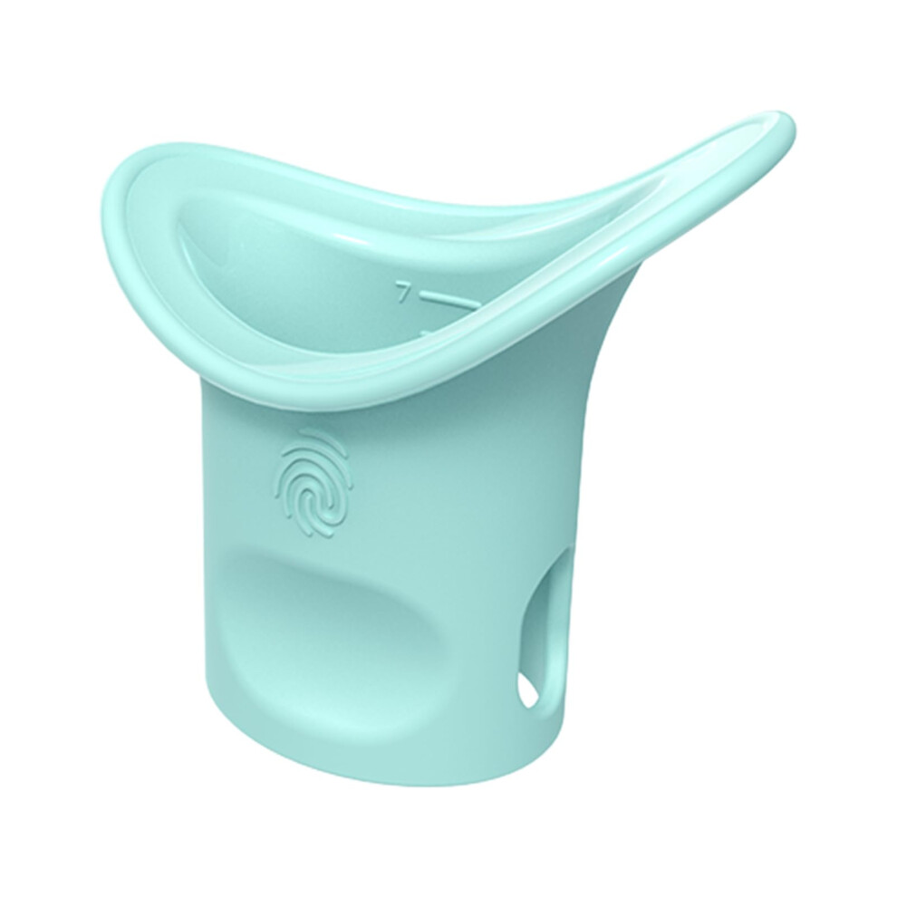 Eyecups For Eye Washes Silicone Eyewash Cup Portable With Scale Blue Soft Eye Cleaning Cup
