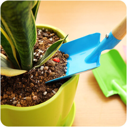 2 Pezzi Trowel In Legno Per Giardinaggio Casa Piante 1