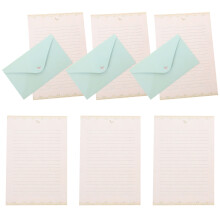 5 Sets Decoratief Kaarten Enveloppen Scrapbook
