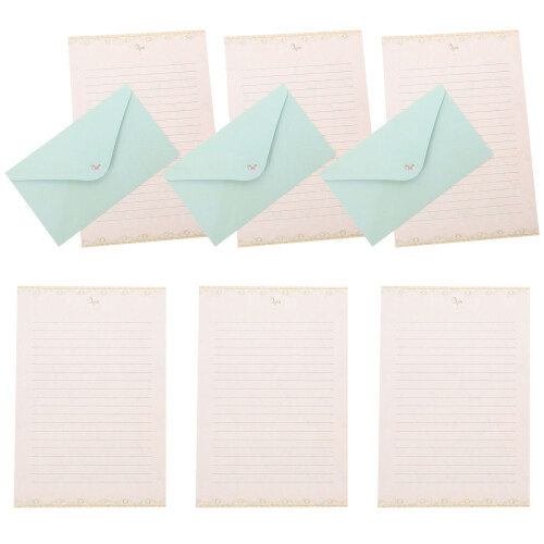 5 Sets Decoratief Kaarten Enveloppen Scrapbook