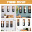 3St Hanger Keuken Mes Decor Bord 9
