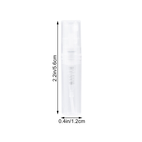 60 Pezzi 2 Ml Mini Spray Ricaricabile In Per Profumo 1