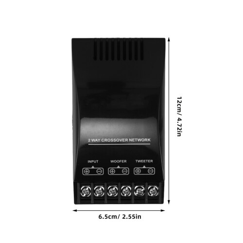 High Precision Auto Audio Crossover Zwart 1