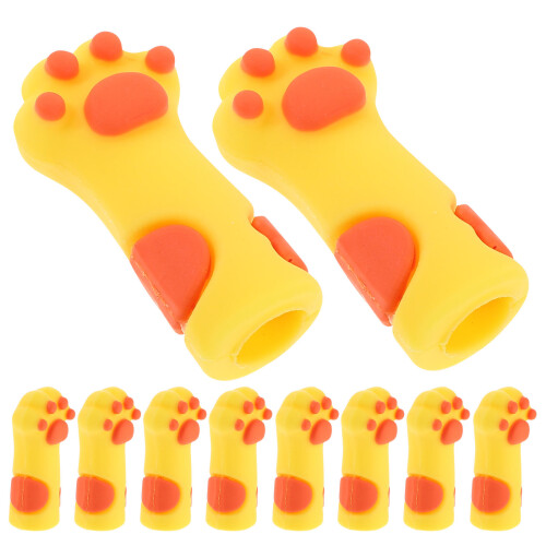 40 Peças Capas Silicone Protetoras Para Alicate Unhas Pata 1