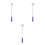 3Pcs Vara : Ferramenta De Alcance 18,1" Para 6
