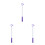 3Pcs Vara : Ferramenta De Alcance 18,1" Para 10