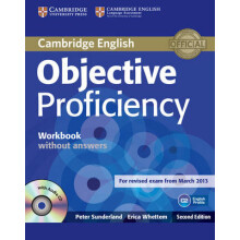 Objective Proficiency Workbook without Answers with Audio CD by Erica