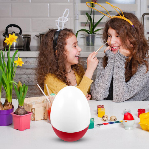 De Páscoa Comestível Recheável Plástico Para Decoração E 2