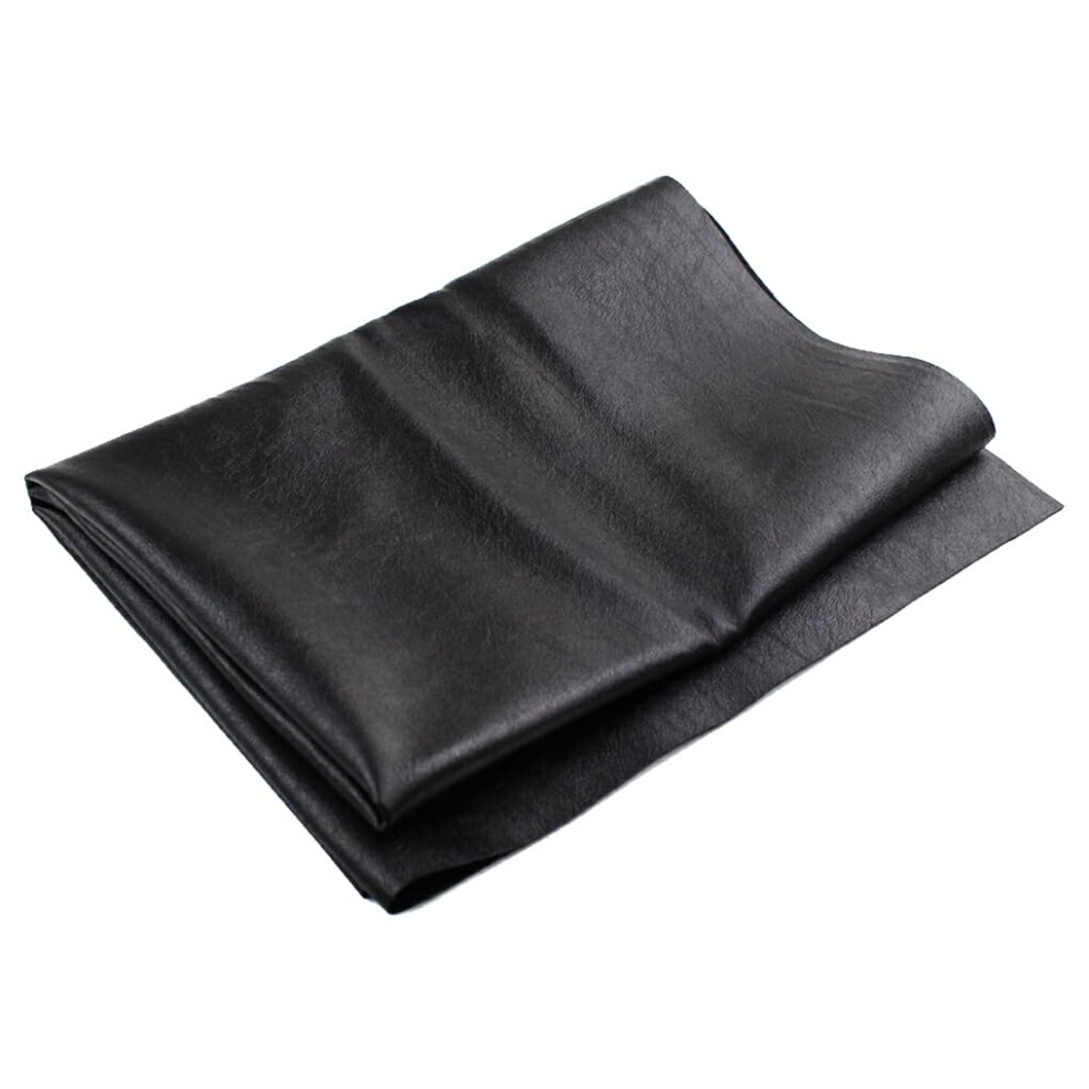 Universal Motorcycle Leather Seat Cover Waterproof Elastic Trimmable Seat Protector For Motorbike Repair Spare Parts 9393856544400