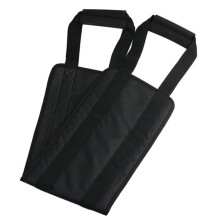 Padded Bed Transfer Sling Elderly Lifting Mobility Belt With Handle Bed To Chair Black One Size