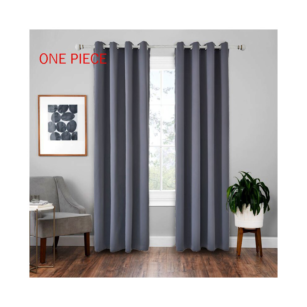 (DarkGray, 132*213cm/52*84inch) Curtains Blackout Modern For Living Room Curtains Window Curtain Panel Lined-image-OPC-PMCSTMD-NEW