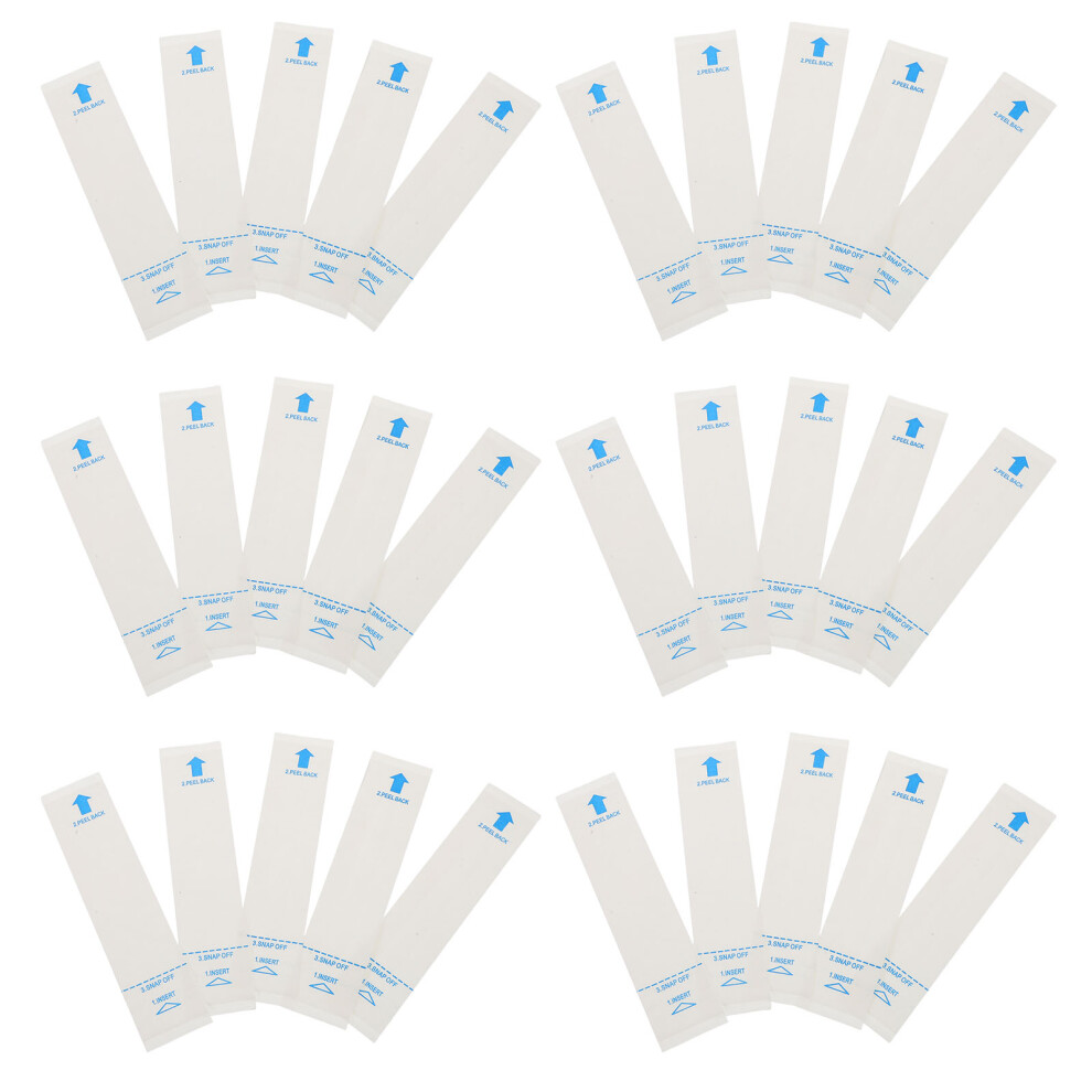 Aboofan White 100Pcs Paper Thermometer Protective Sleeves Disposable Covers