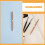 2Pcs Kit Pincéis Para Unhas, Com Metal 9