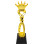 Troféu Pequeno De Competição Com Coroa Para 1