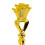 Troféu Pequeno De Competição Com Coroa Para 9