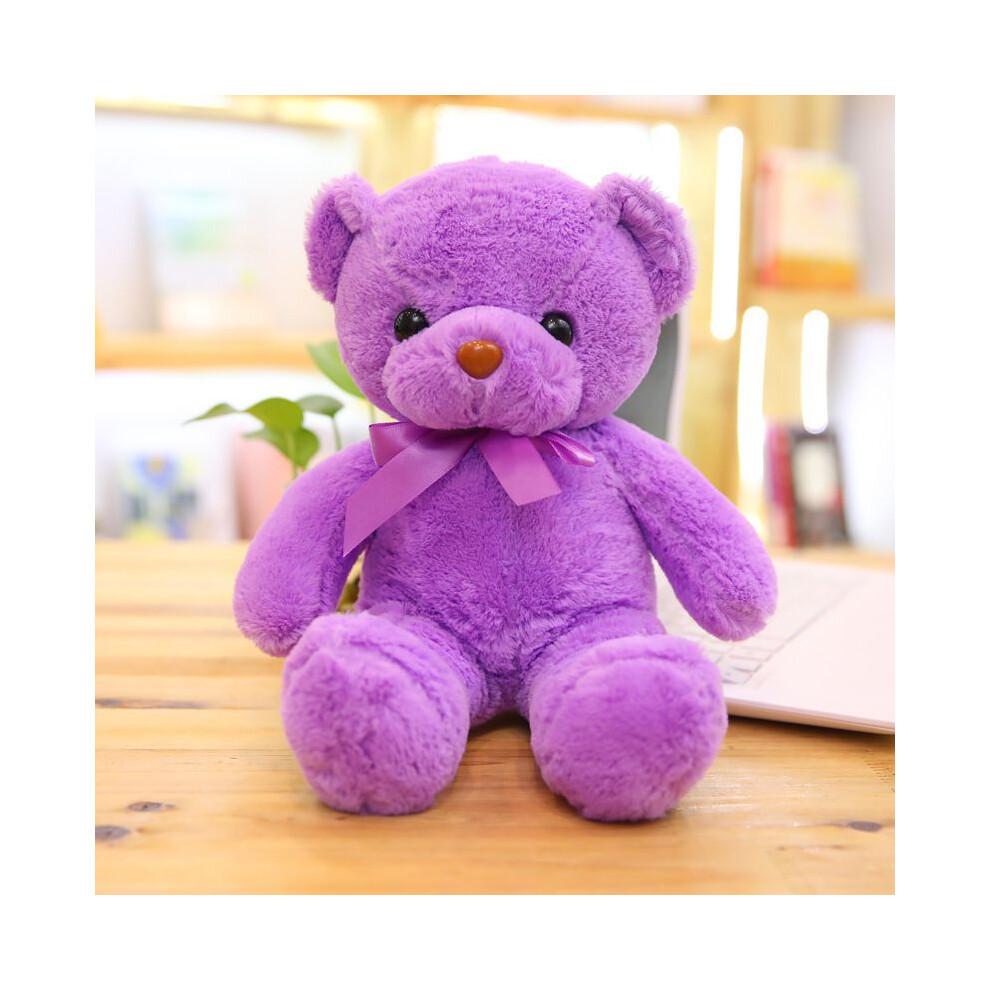 (, 55Cm) Cute 118216 In Colored Teddy Bear Plush Toy Soft Stuffed Hug Bear Gift Little Purple