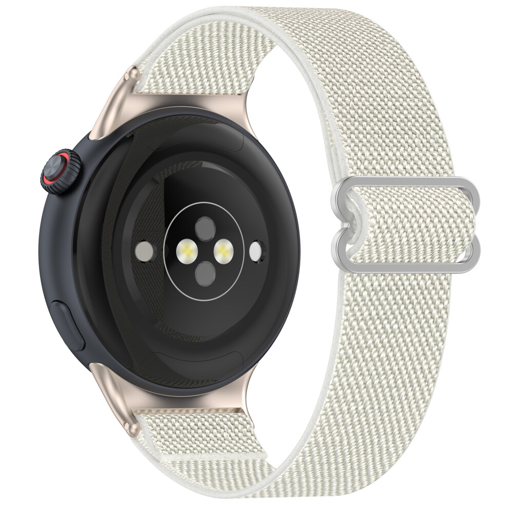 (Starlight) For Vivo Watch 5 Nylon Braided Watch Band Elastic Wrist Strap With Slide Clasp 6914289856743