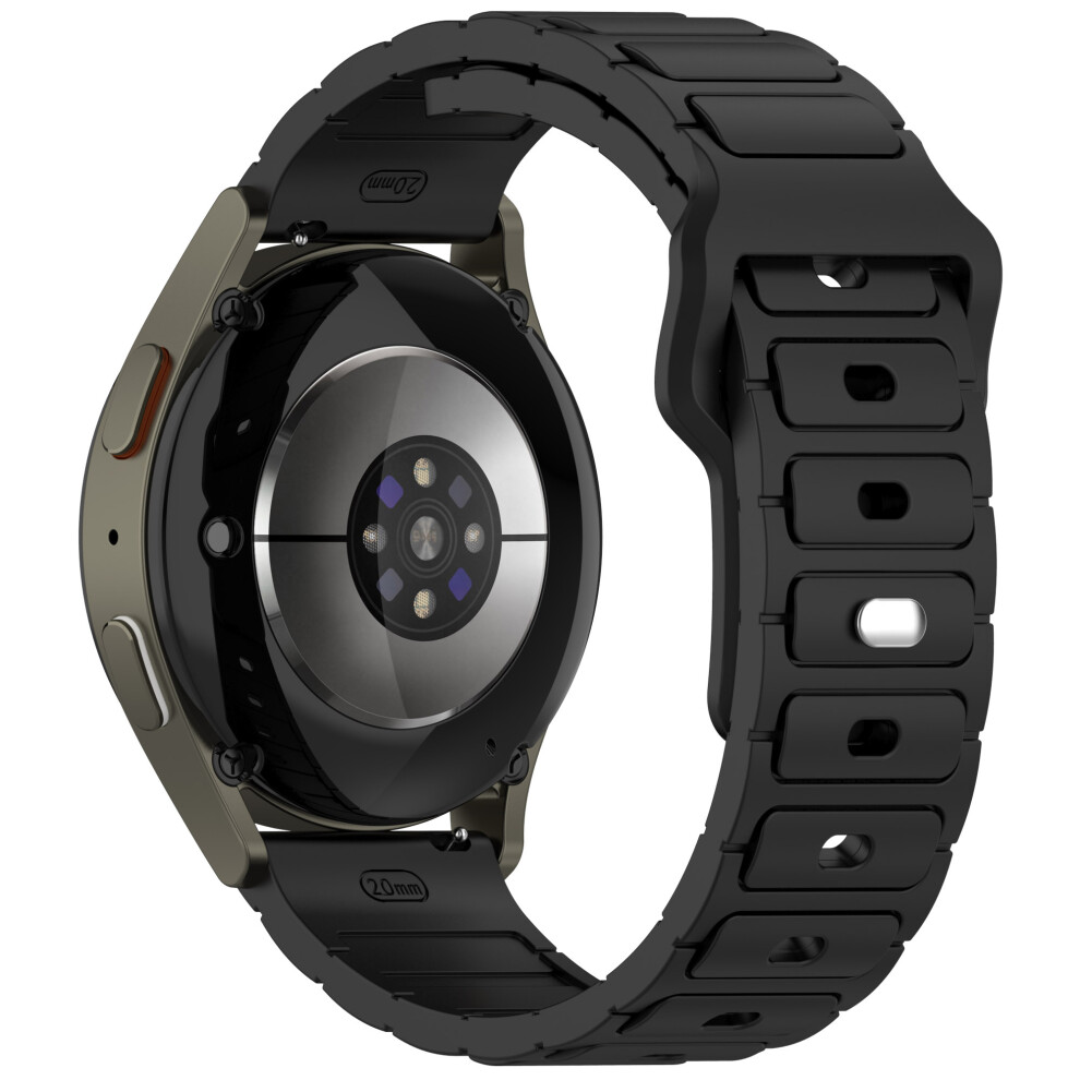 (Black) Silicone Strap For Garmin Venu 3S / Venu 2S / Forerunner 265S / Forerunner 255S Universal 18Mm Watch Band Black 6914289844771
