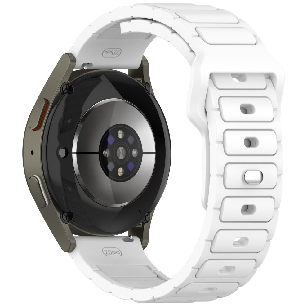 (White) Silicone Strap For Garmin Venu 3S / Venu 2S / Forerunner 265S / Forerunner 255S Universal 18Mm Watch Band White 6914281151662