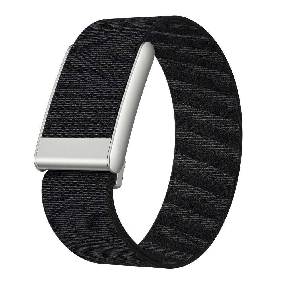 (Black) For Whoop 5.0 Watch Band Nylon Woven Elastic Replacement Strap Black 6914283775071