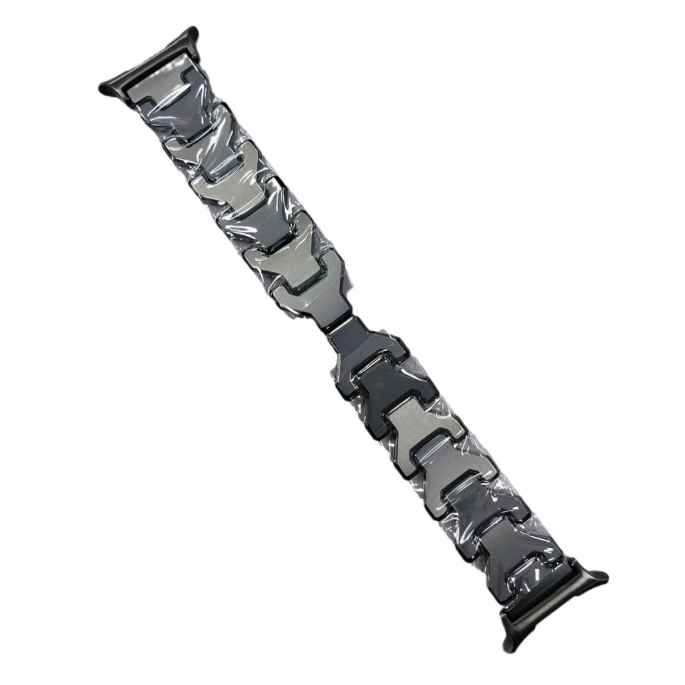(Black) For Samsung Galaxy Watch Ultra 47Mm Titanium Alloy Watch Strap Y-Shpae Wrist Band Black 6914280739212
