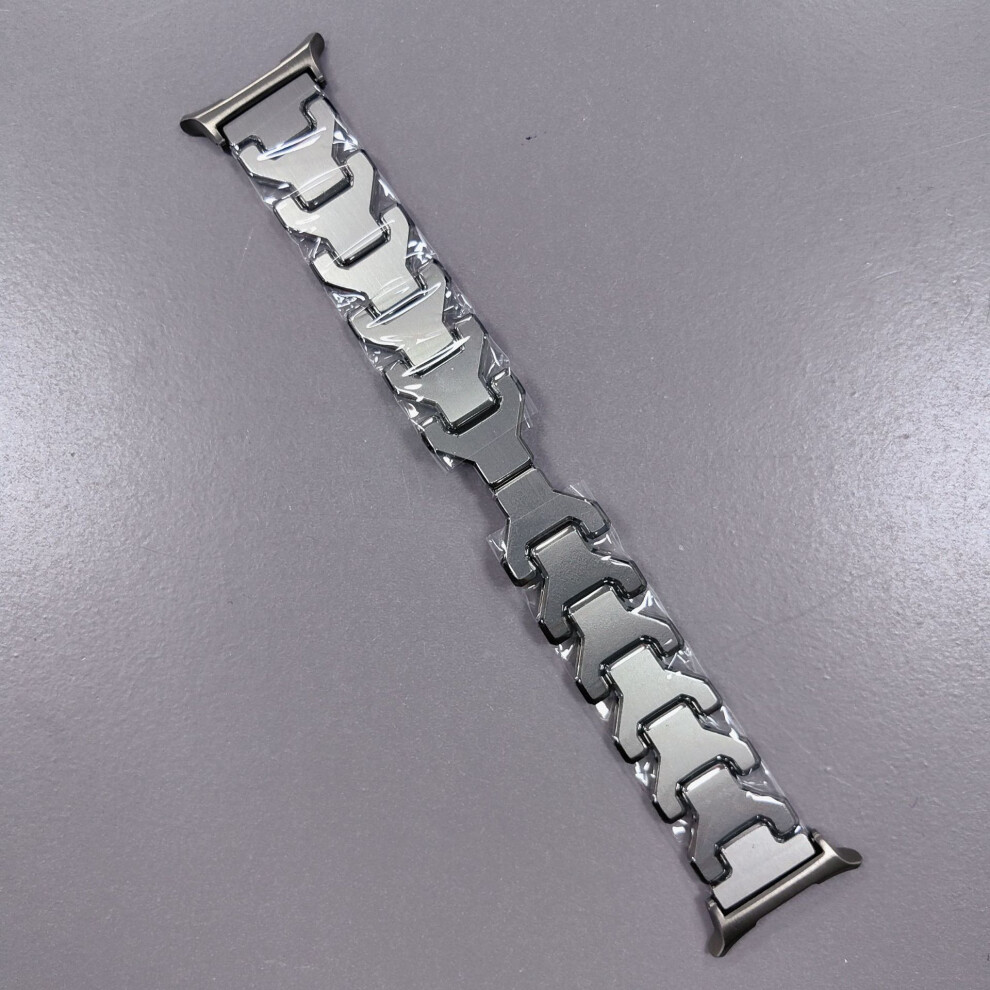 (Grey) For Samsung Galaxy Watch Ultra 47Mm Titanium Alloy Watch Strap Y-Shpae Wrist Band Grey 6914285228872