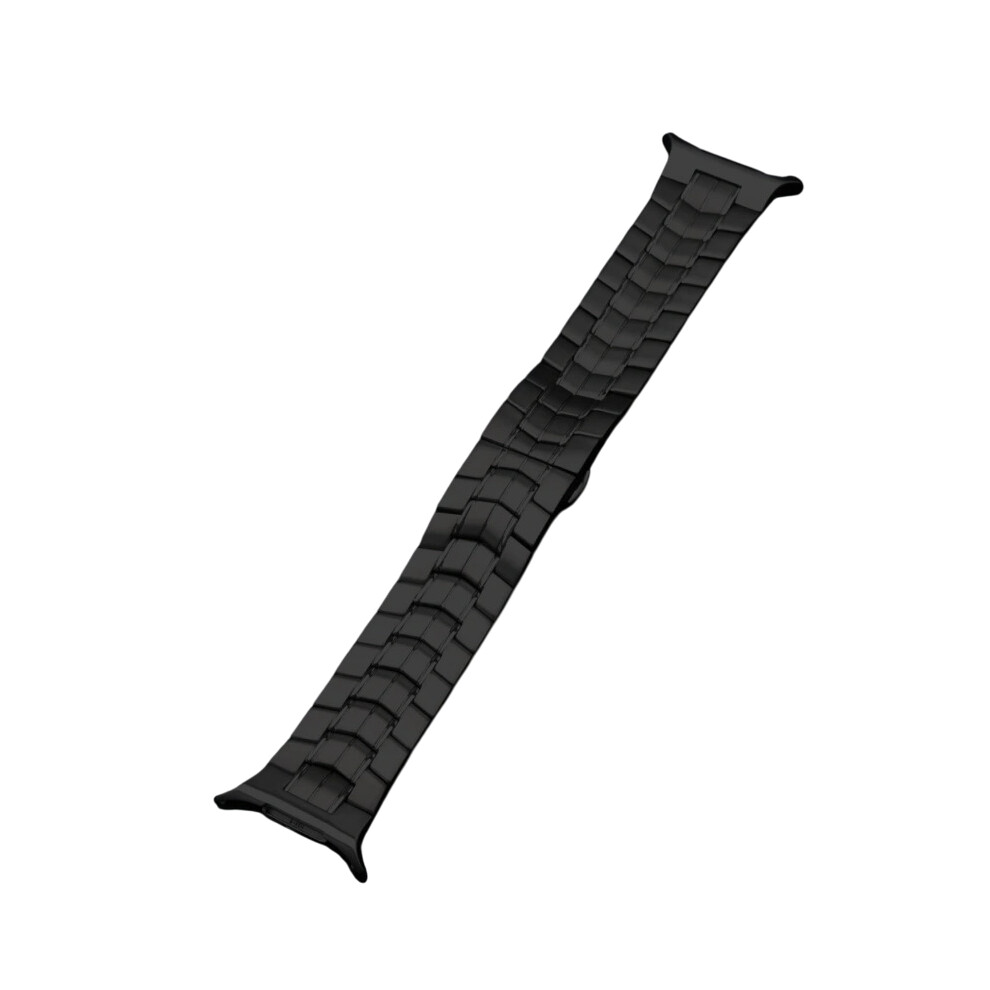 (Black) For Samsung Galaxy Watch Ultra 47Mm Watch Strap Butterfly Buckle Titanium Alloy Wrist Band Black 6914288853804