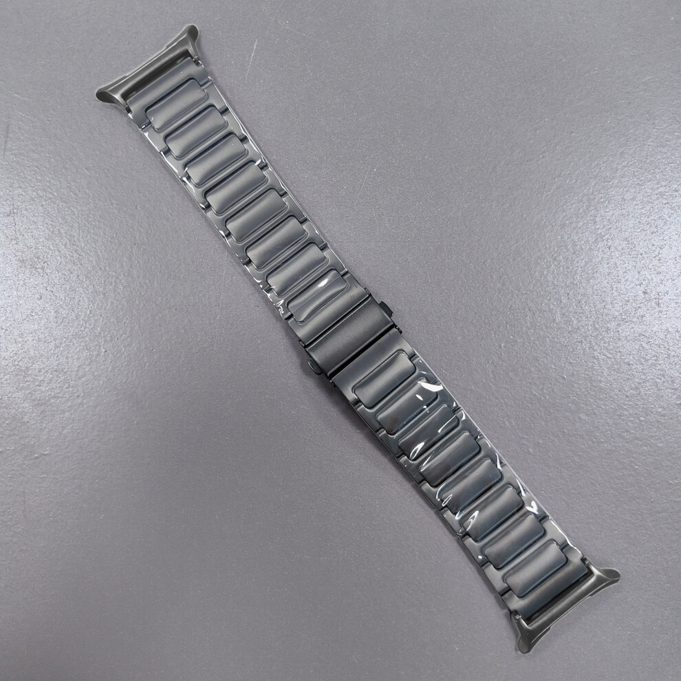(Grey) For Samsung Galaxy Watch Ultra 47Mm Titanium Alloy Watch Strap Replacement Wrist Band Grey 6914286657336