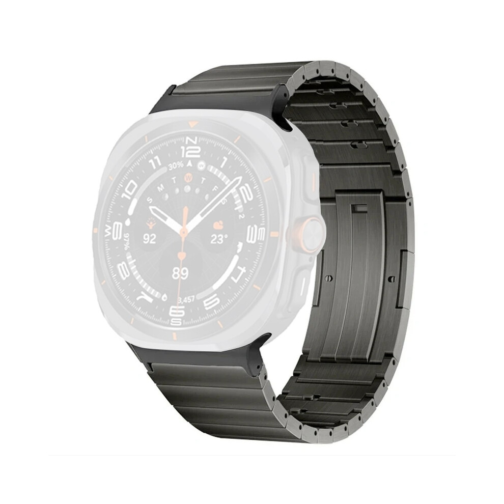 (Grey) For Samsung Galaxy Watch Ultra 47Mm Replacement Strap Quick Release Titanium Alloy Watch Band Grey 6914283102303