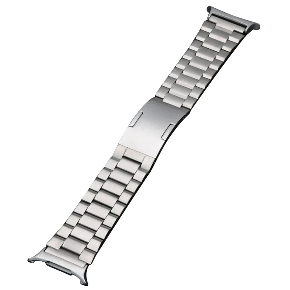 (Titanium) For Samsung Galaxy Watch Ultra 47Mm Watch Band Titanium Alloy 3-Bead Wrist Strap 6914288281959